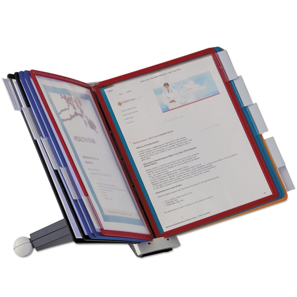 Durable Sherpa Desk System 10- Multi-Colour Document Organizer, New in Box